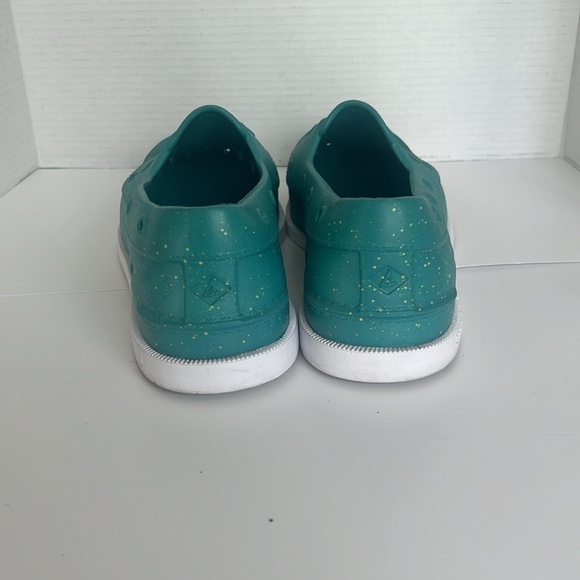 Sperry Men's Authentic Original Float Boat‎ Shoe, Teal Speckle, 13 ♣️ - Picture 4 of 8